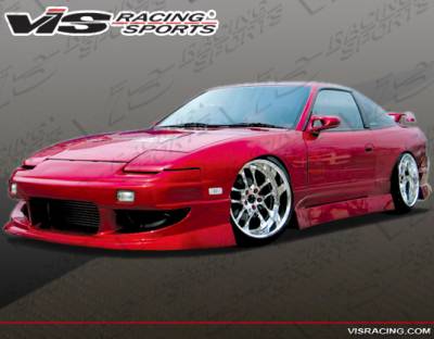 VIS Racing - Nissan 240SX VIS Racing Werk 9 Front Bumper - 89NS2402DWK9-001