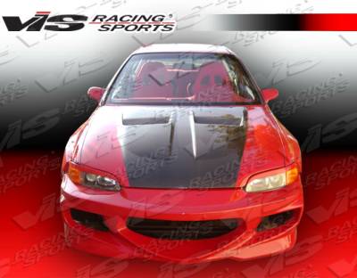 VIS Racing - Honda Civic 2DR & HB VIS Racing GT Bomber Front Bumper - 92HDCVC2DGB-001