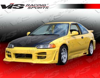 VIS Racing - Honda Civic 2DR & HB VIS Racing Octane Front Bumper - 92HDCVC2DOCT-001