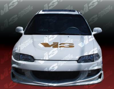 VIS Racing - Honda Civic 2DR VIS Racing XGT Front Bumper - 92HDCVC2DXGT-001