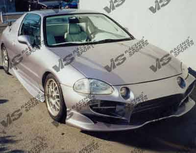 VIS Racing - Honda Del Sol VIS Racing Invader Front Bumper - 93HDDEL2DINV-001