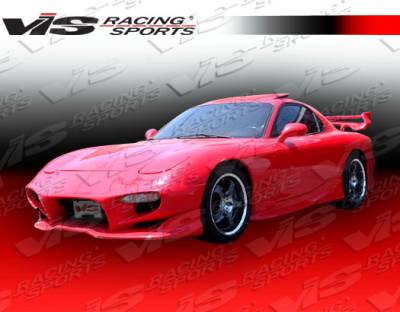 VIS Racing - Mazda RX-7 VIS Racing Invader Front Bumper - 93MZRX72DINV-001