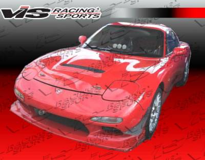 Vis Racing Sport Rx7 Mazda RX-7 VIS Racing JS Front Bumper - 93MZRX72DJS-001