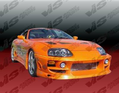 VIS Racing - Toyota Supra VIS Racing Ballistix Front Bumper - 93TYSUP2DBX-001