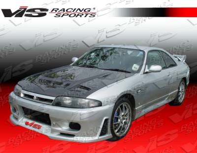 VIS Racing - Nissan Skyline VIS Racing JS Front Bumper - 95NSR33GTRJS-001
