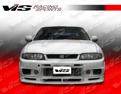 VIS Racing - Nissan Skyline VIS Racing Omega R400 Front Bumper - 95NSR33GTRR400-001