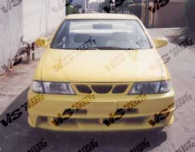 VIS Racing - Nissan Sentra VIS Racing Xtreme Front Bumper - 95NSSEN4DEX-001