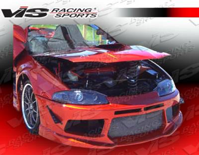 VIS Racing - Mitsubishi Eclipse VIS Racing Striker X Front Bumper - 97MTECL2DSTRX-001