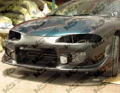 VIS Racing - Mitsubishi Eclipse VIS Racing Tracer-2 Front Bumper - 97MTECL2DTRA2-001