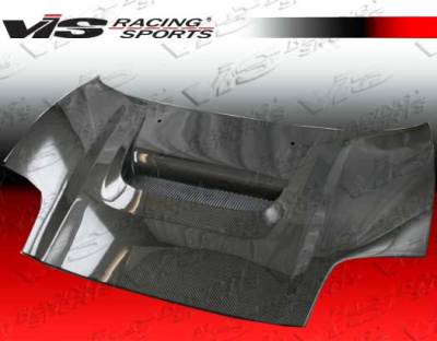 VIS Racing - Acura NSX VIS Racing Type R Black Carbon Fiber Hood - 02ACNSX2DTYR-010C
