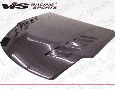 VIS Racing - Nissan 350Z VIS Racing Astek Carbon Fiber Hood - 03NS3502DAST-010C