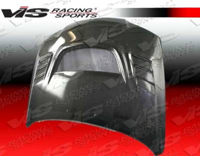VIS Racing - Hyundai Elantra 4DR VIS Racing G Speed Black Carbon Fiber Hood - 04HYELA4DGSP-010C