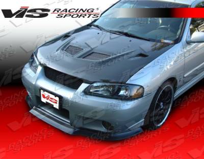 VIS Racing - Nissan Sentra VIS Racing EVO Black Carbon Fiber Hood - 04NSSEN4DEV-010C