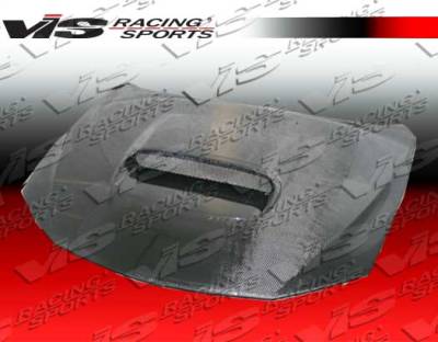 VIS Racing - Subaru WRX VIS Racing STI Carbon Fiber Hood - 08SBWRX4DSTI-010C
