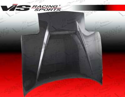 VIS Racing - Mazda Miata VIS Racing Invader Black Carbon Fiber Hood - 90MZMX52DVS-010C