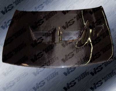 VIS Racing - Nissan Altima VIS Racing EVO Black Carbon Fiber Hood - 93NSALT4DEV-010C