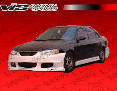 VIS Racing - Toyota Corolla VIS Racing OEM Black Carbon Fiber Hood - 93TYCOR4DOE-010C