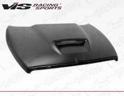 VIS Racing - Dodge Ram VIS Racing SRT Style Fiberglass Hood - 94DGRAM2DSRT-010