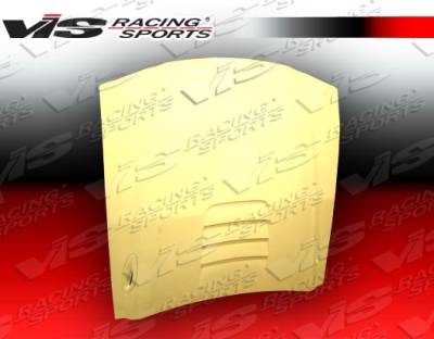 VIS Racing - Ford Mustang VIS Racing Cobra R 2000 Fiberglass Hood - 94FDMUS2DCR-010