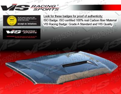 VIS Racing - Lincoln Navigator VIS Racing Fiberglass Outlaw Type 2 Hood - 98LCNAV4DOL1-010