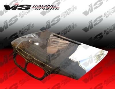 VIS Racing - BMW 3 Series 4DR VIS Racing OEM Black Carbon Fiber Hood - 99BME464DOE-010C