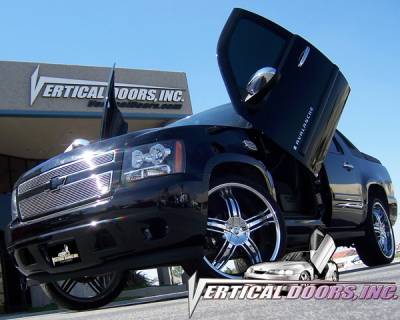 Vertical Doors Inc - Chevrolet Avalanche VDI Vertical Lambo Door Hinge Kit - Direct Bolt On - VDCCHEVYAVAL07