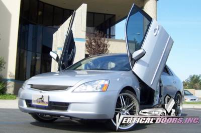 Vertical Doors Inc - Honda Accord 4DR VDI Vertical Lambo Door Hinge Kit - Direct Bolt On - VDCHA0307