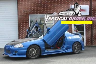 Vertical Doors Inc - Honda Del Sol VDI Vertical Lambo Door Hinge Kit - Direct Bolt On - VDCHDELSOL9397