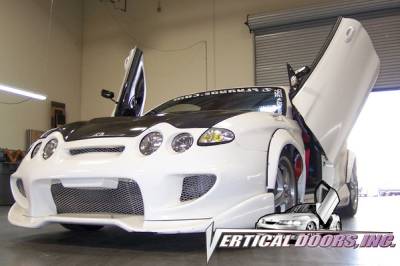 Vertical Doors Inc - Hyundai Tiburon VDI Vertical Lambo Door Hinge Kit - Direct Bolt On - VDCHYTIB0001