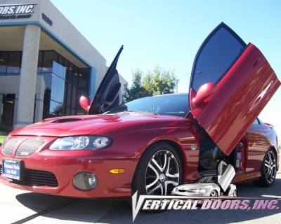 Vertical Doors Inc - Pontiac GTO VDI Vertical Lambo Door Hinge Kit - Direct Bolt On - VDCPONGTO0406