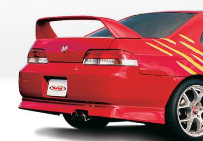 VIS Racing - Honda Prelude VIS Racing Racing Series Rear Lip - Polyurethane - 890205