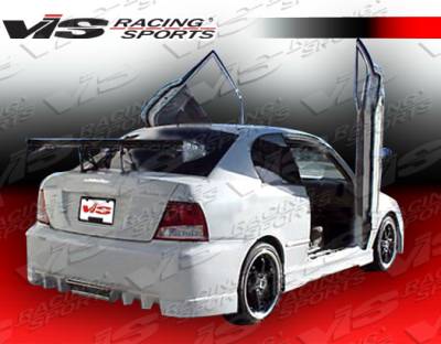 VIS Racing. - Hyundai Accent 4DR VIS Racing EVO-5 Rear Bumper - 00HYACC4DEVO5-002