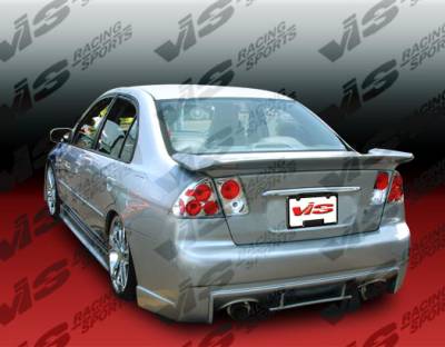 VIS Racing - Honda Civic 2DR VIS Racing Evo 5 Rear Bumper - 01HDCVC2DEVO-002