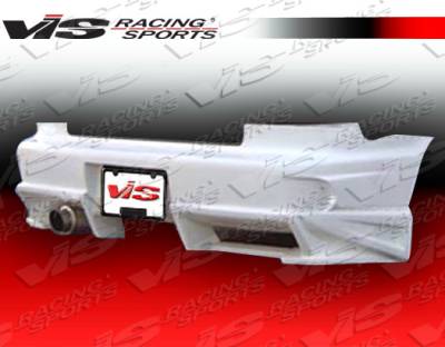 VIS Racing - Toyota Matrix VIS Racing Ballistix Rear Bumper - 02TYMAT4DBX-002