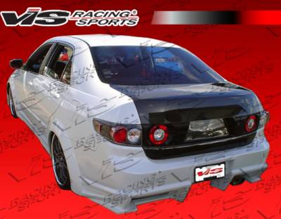 VIS Racing - Honda Accord 4DR VIS Racing Ballistix Rear Bumper - 03HDACC4DBX-002