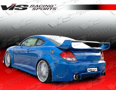 VIS Racing - Hyundai Tiburon VIS Racing GT Widebody Rear Bumper - 03HYTIB2DGTWB-002