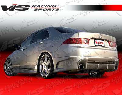 VIS Racing - Acura TSX VIS Racing Laser Rear Bumper - 04ACTSX4DLS-002