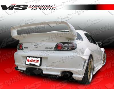 Mazda RX-8 VIS Racing J Speed Rear Bumper - 04MZRX82DJSP-002
