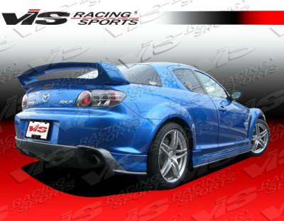 VIS Racing - Mazda RX-8 VIS Racing Magnum Rear Bumper - 04MZRX82DMAG-002