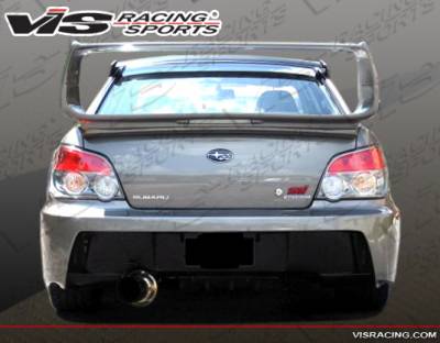 VIS Racing - Subaru WRX VIS Racing Z Sport Rear Bumper - 04SBWRX4DZST-002