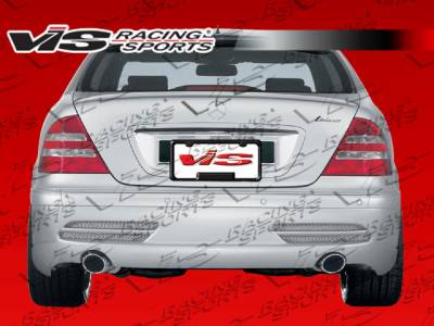 VIS Racing - Mercedes-Benz S Class VIS Racing Laser Rear Bumper - 07MEW2214DLS-002