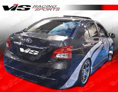 VIS Racing - Toyota Yaris VIS Racing VIP Rear Bumper - 07TYYAR4DVIP-002