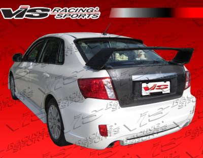 VIS Racing - Subaru WRX VIS Racing Rally Rear Bumper - 08SBWRX4DRAL-002