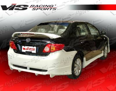 VIS Racing - Toyota Corolla VIS Racing Icon Rear Bumper - 09TYCOR4DICO-002