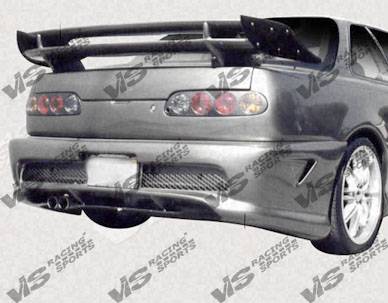 VIS Racing. - Acura Integra 2DR VIS Racing Kombat Rear Bumper - 90ACINT2DKOM-002