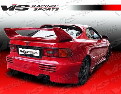 VIS Racing - Toyota Celica VIS Racing Invader Rear Bumper - 90TYCEL2DINV-002