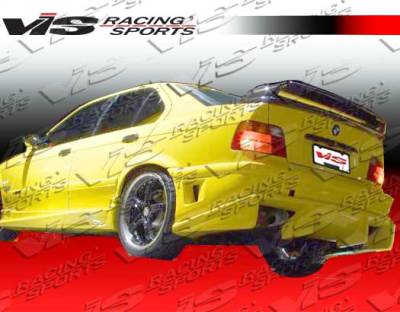 VIS Racing - BMW 3 Series VIS Racing Ballistix Rear Bumper - 92BME362DBX-002