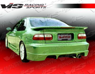 VIS Racing - Honda Civic 2DR & 4DR VIS Racing Stalker Rear Bumper - 96HDCVC2DSTK-002