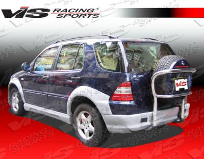 VIS Racing - Mercedes-Benz ML VIS Racing Werk Rear Lip - 98MEW1634DWK-012