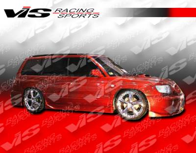 VIS Racing - Subaru Forester VIS Racing Tracer Side Skirts - 01SBFOR4DTRA-004